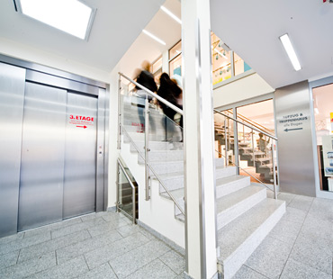 Aufzüge im Ärztehaus